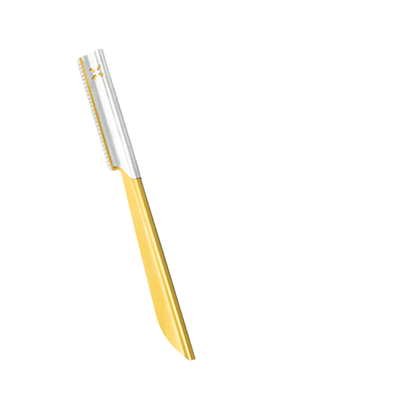 Augenbrauen- und Gesichtsrasierer mit Anti-Rutsch-Griff