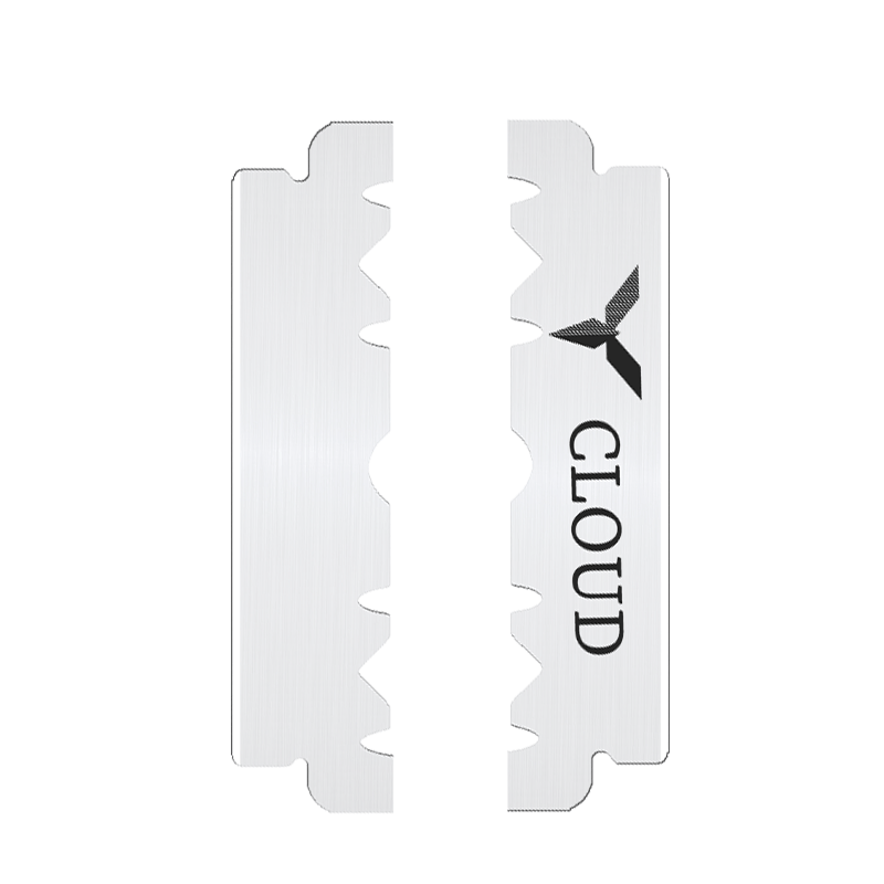 Superscharfe Rasierklingen mit halber 74 Klinge