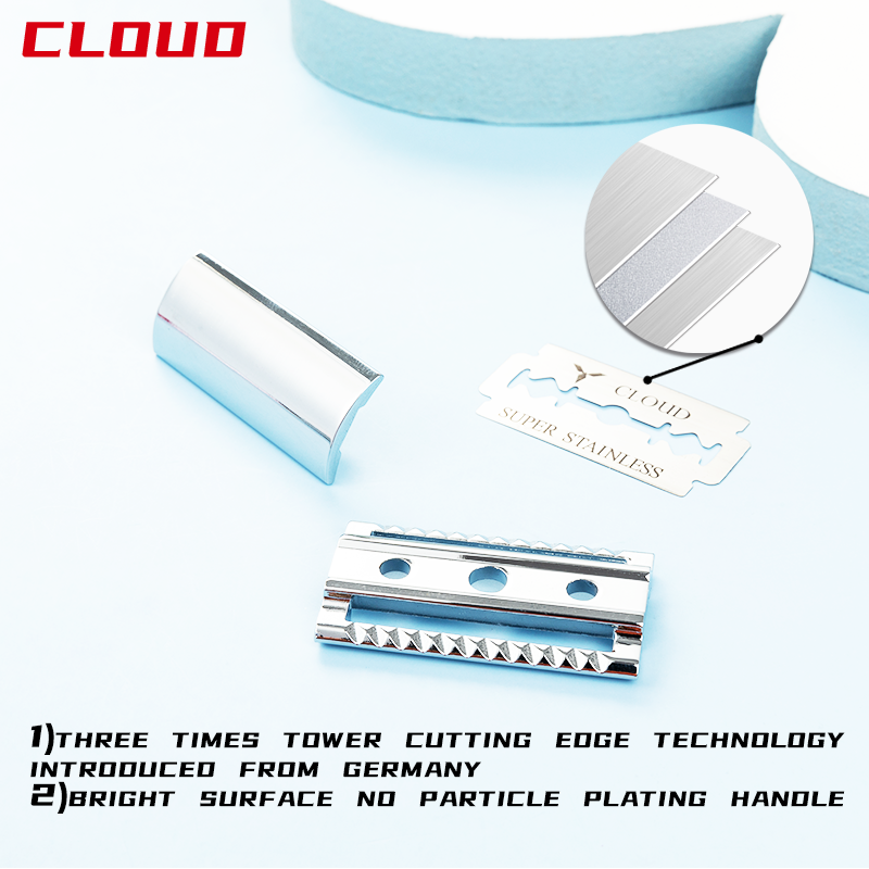 Präzisionsscharfer Mehrzweckrasierer zum Trimmen von Augenbrauen, Gesicht, Beinhaaren und Achselhaaren