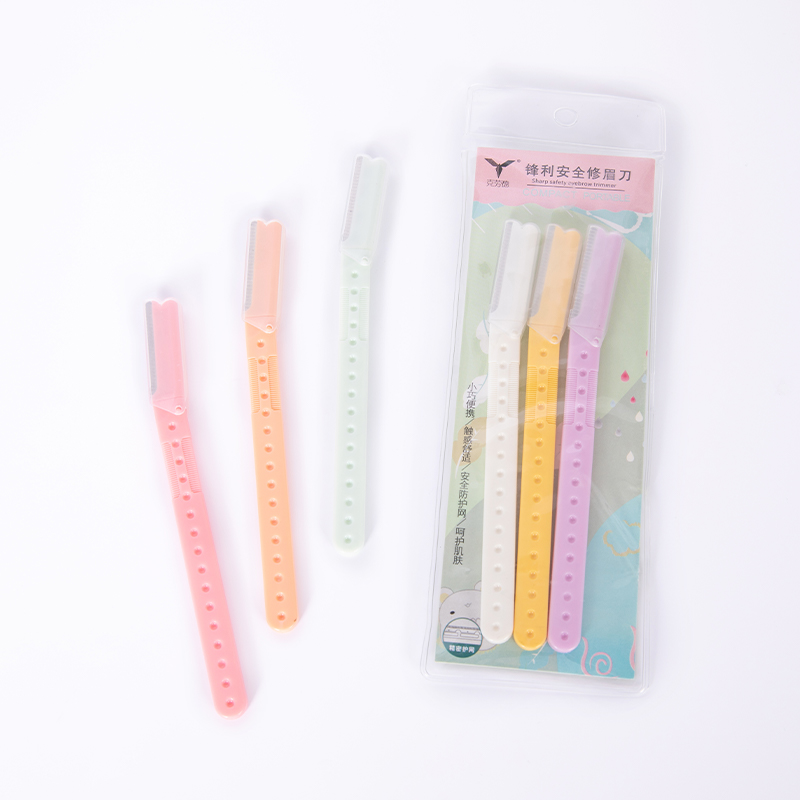 Augenbrauentrimmer-Rasierer mit Präzisionsabdeckung