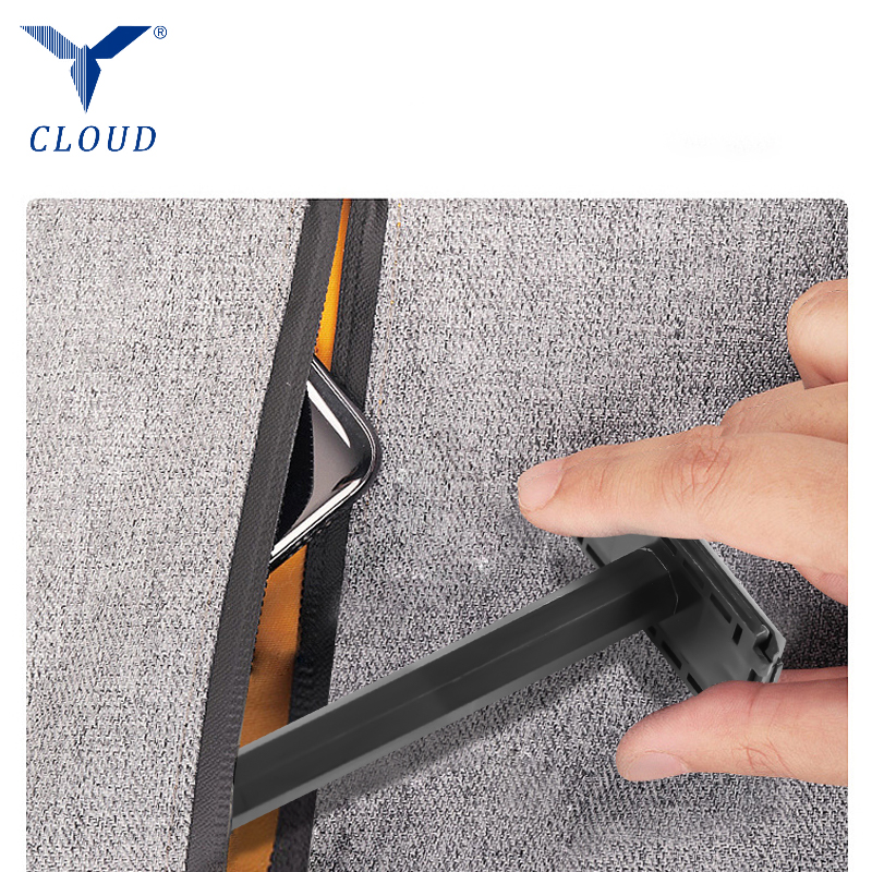 Tragbarer T-förmiger Rasierer aus Kunststoff mit 74 Klingen für die Reise