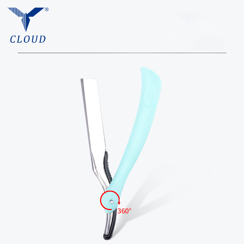 Bequemer Griff, Edelstahl-Haarformer-Rasierset mit 77 Klingen